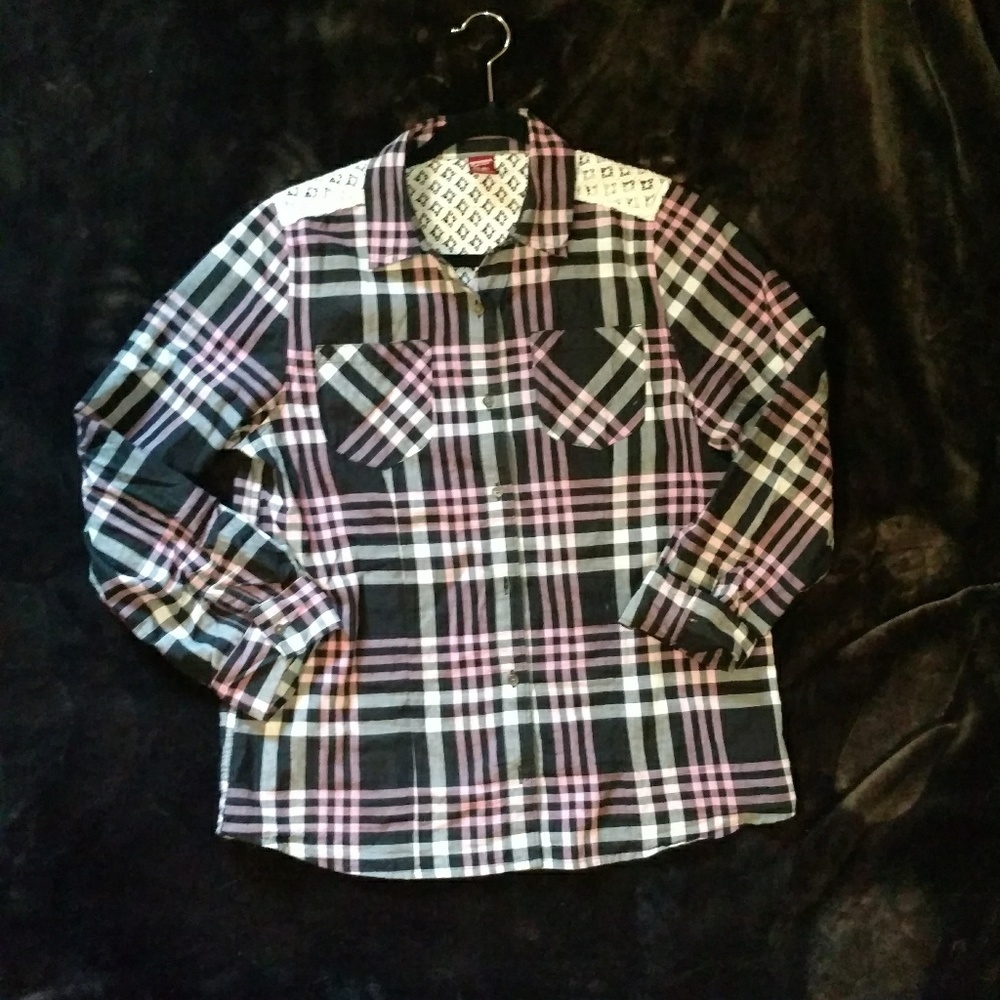 Girls Arizona 20.5 Plus western style shirt